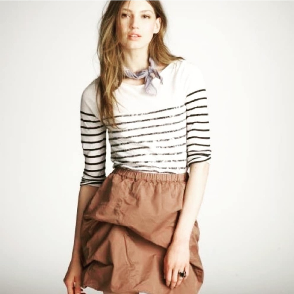 J. Crew Hot Pink Boatneck